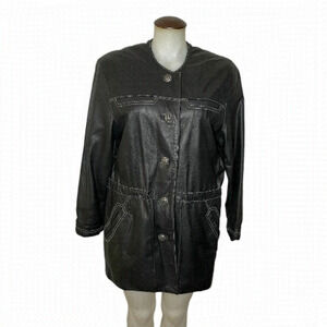 DANIER Leather Coat